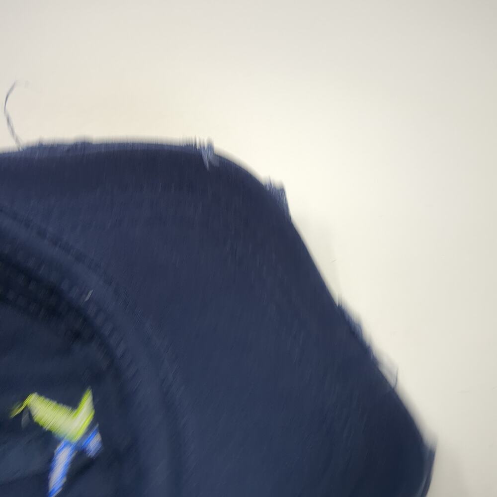 Apollo Strapback Hat Blue One Size Solid Adjustab… - image 8